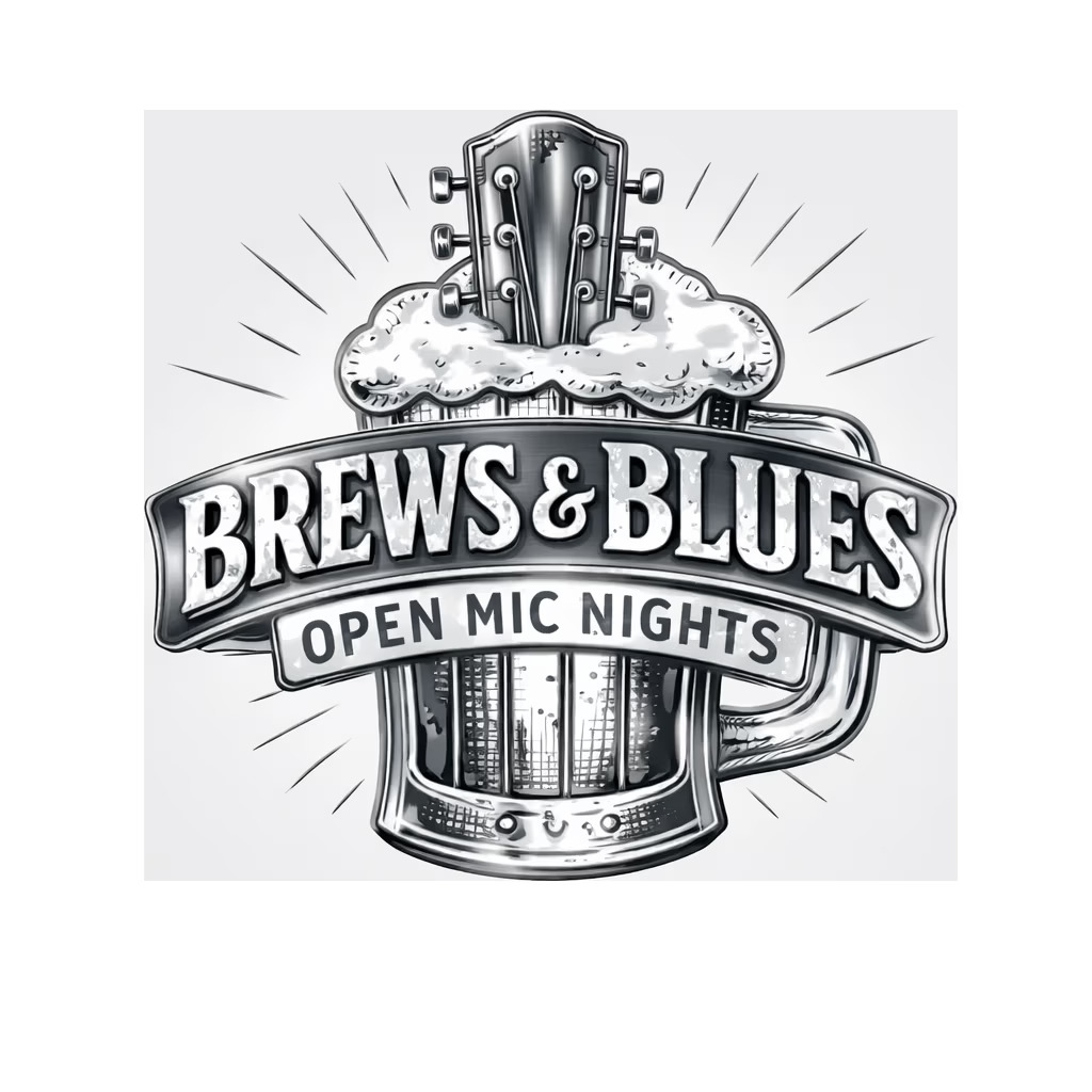 Business logo example created for brand presentation